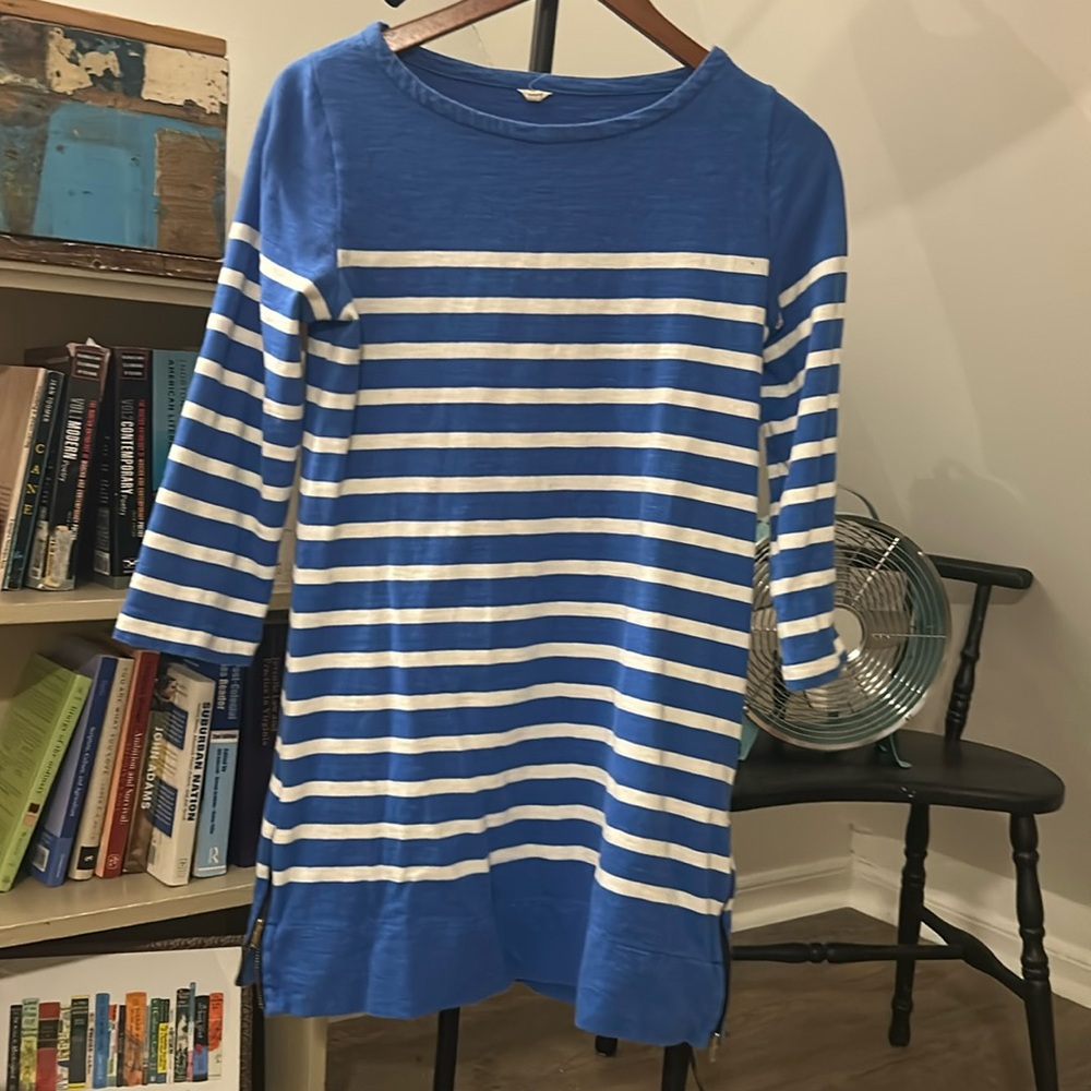 J. Crew striped dress